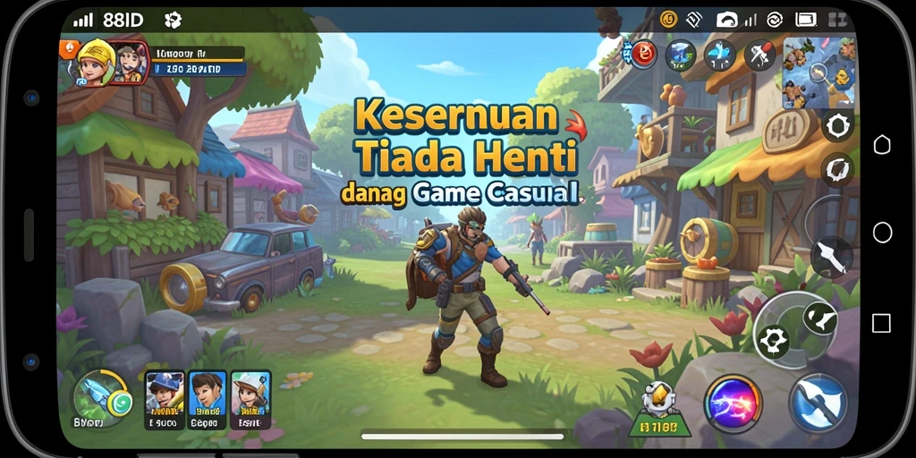 Tampilan gameplay 88ID yang menarik dan menghibur.