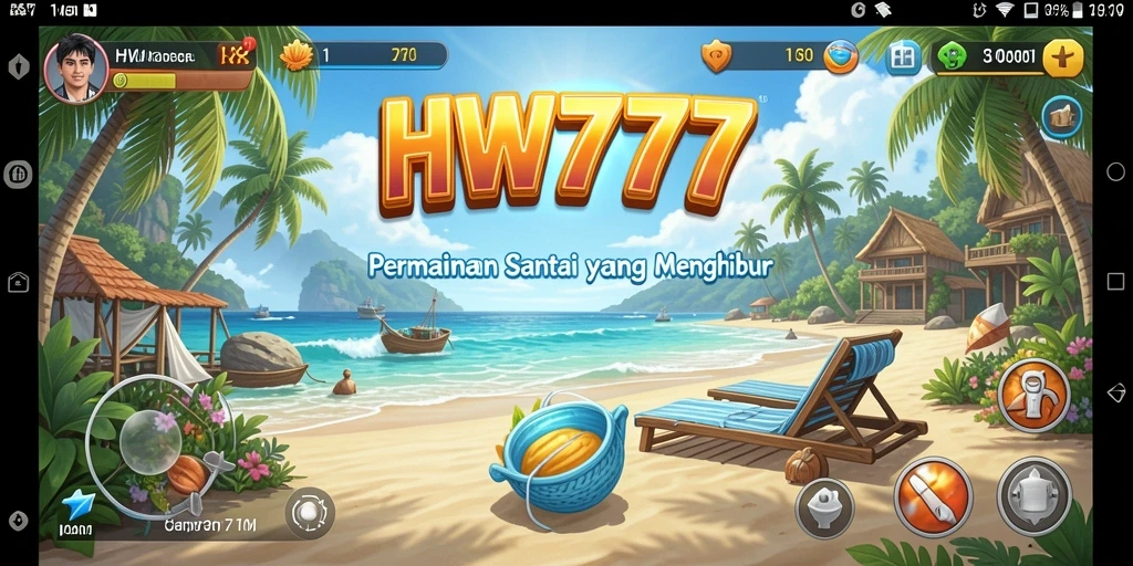 Tangkapan layar gameplay <strong>HW777</strong> yang menunjukkan aksi seru dan warna-warni.
