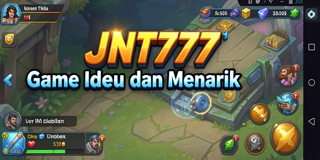 Tampilan gameplay JNT777 yang menarik dengan elemen Idle.