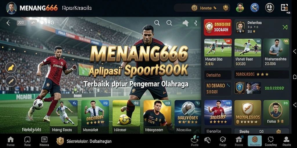 Tampilan mendebarkan dari gameplay Sportsbook di MENANG666.