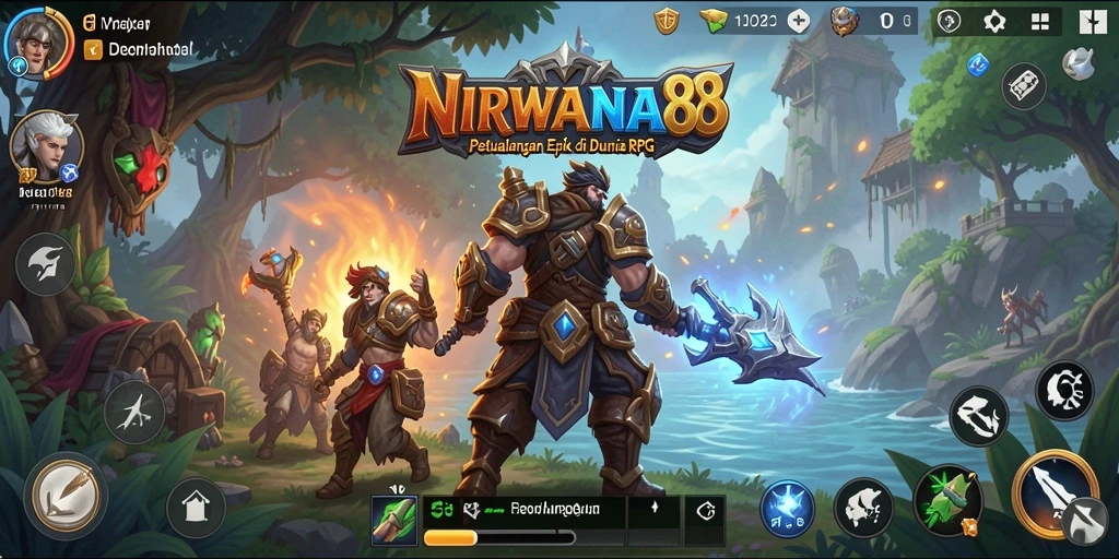 Gameplay RPG yang menakjubkan dan grafis menawan di NIRWANA88.