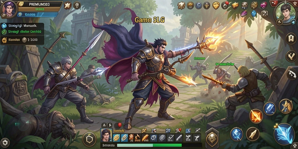 Tampilan menarik dari gameplay di PREMIUM303 yang penuh strategi.