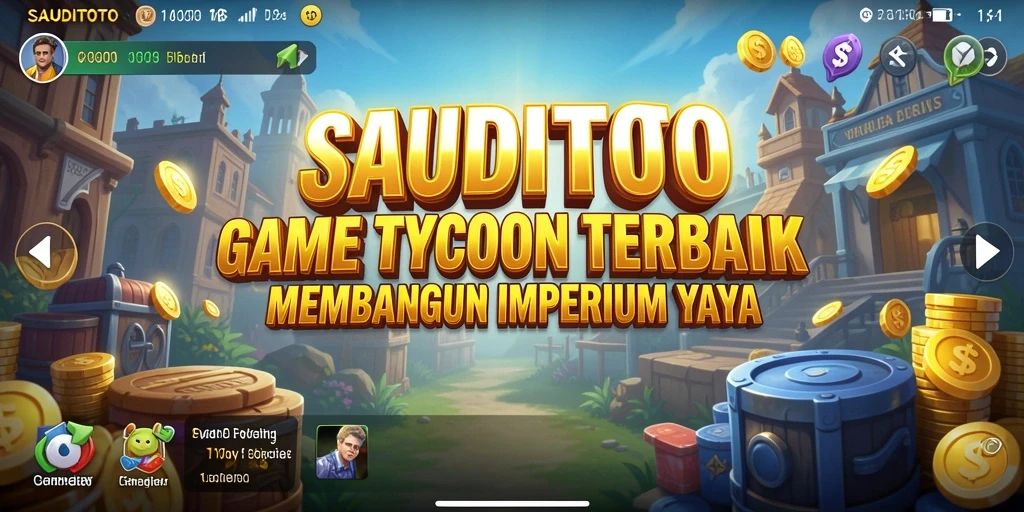 Tampilan gameplay SAUDITOTO yang penuh strategi Tycoon.