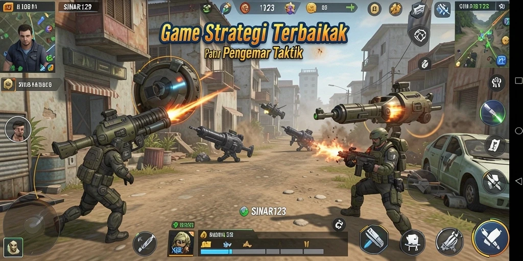 Tampilan aktif dan seru dari gameplay <strong>SINAR123</strong> yang penuh strategi.
