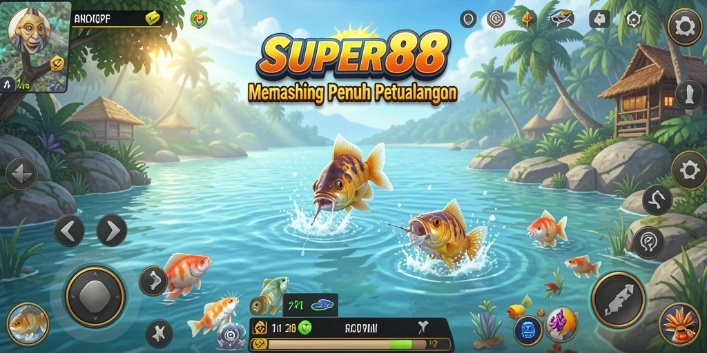 Tangkapan ikan besar dalam gameplay SUPER88 yang mengasyikkan.