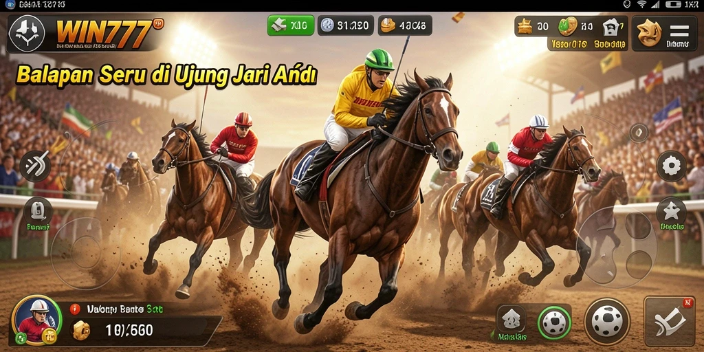 Tampilan gameplay WIN777 yang menakjubkan dan mendebarkan.