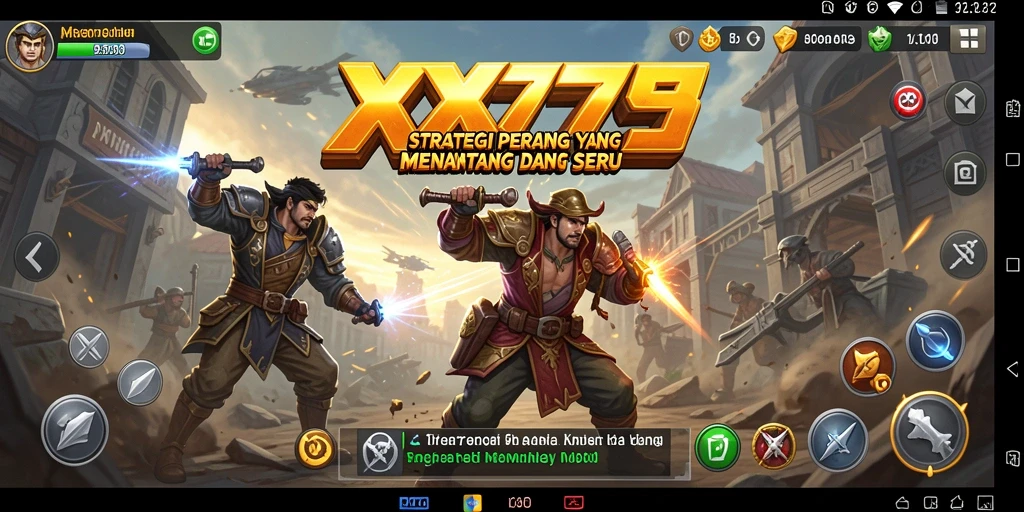 Tampilan gameplay menegangkan dalam XXX777 dengan strategi yang mendalam.